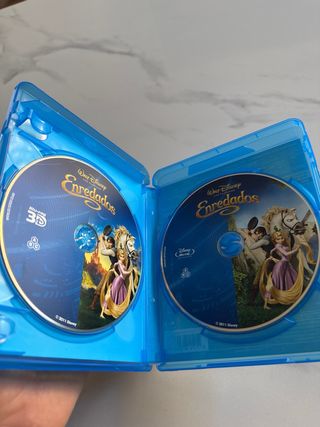 Blu-ray Enredados 2D+3D Combo Español