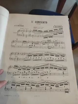 Colección piezas piano