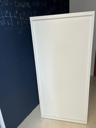 Módulo Besta Ikea Blanco y Negro