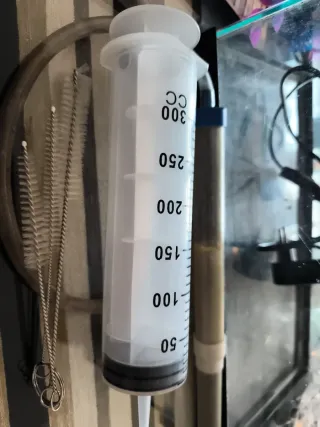 Accesorios Limpieza Pecera Jeringa Cepillos Tubo