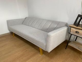 REBAJA TOTAL Sofá Cama Minimalista - RECLINABLE