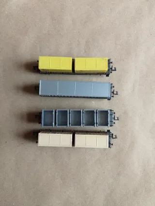 Lote 4 vagones ARNOLD