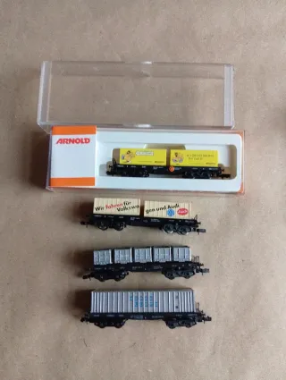 Lote 4 vagones ARNOLD