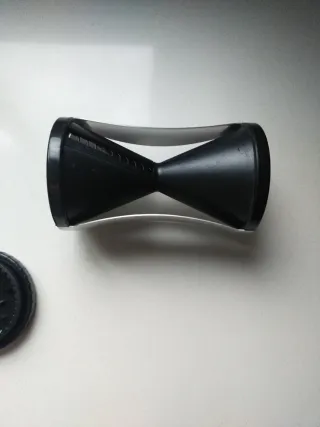 Sacapuntas Vegetales Negro/Plata