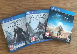 Pack 3 Juegos Assassin's Creed PS4