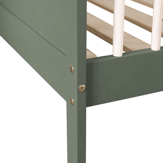 CAMA INFANTIL VERDE 190x90CM