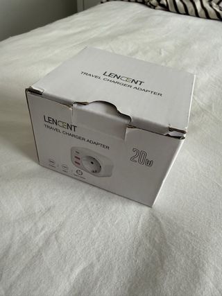 Adaptador Enchufe Carga Rápida LENCENT