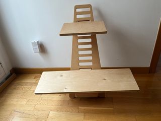 Soporte Escritorio Pie Regulable Madera