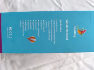 Walkie Talkies NESTLING Azul y Rosa