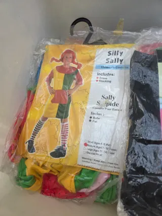 Disfraz Infantil Silly Sally talla 7-10