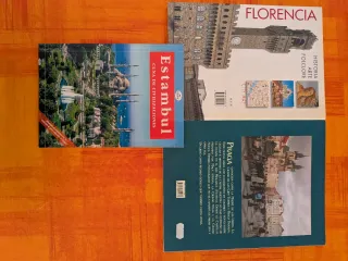 Pack 3 libros viajes: Florencia, Praga, Estambul