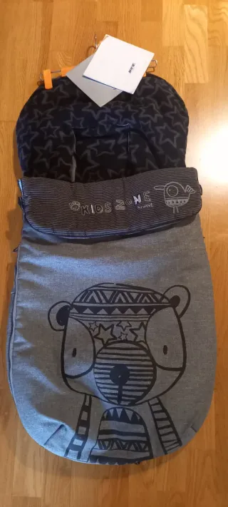 Saco Carro Bebé Jane Estrellas y Oso