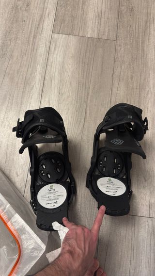 Fijaciones Snowboard NOW Drive 22/23, talla M