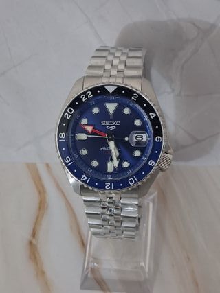 Seiko 5 Sports GMT SSK003K1 Automático Novo