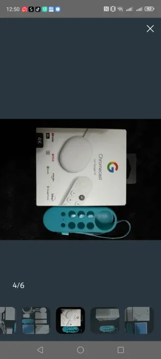 Google Chromecast con Google TV 4K