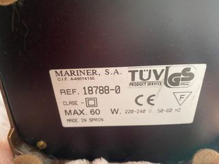 2 Lámparas de mesa Mariner 18788-0