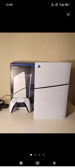 Consola Sony PS5 Blanca