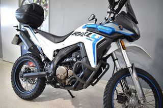 VOGE 300 RALLY Enduro Manual Azul/Blanco