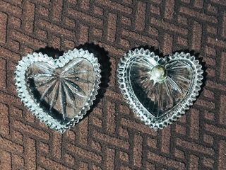 Cajita Joyero Corazón Cristal