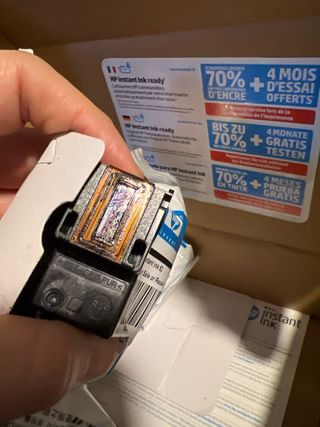 Cartucho de tinta HP 62 tricolor vacío