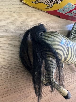 Juguete Cuerda Jumping Zebra Vintage