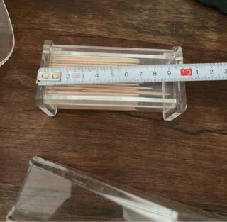 Peças em acrílico para servir