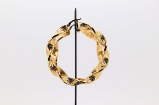 Pendientes Aro Greca Dorados