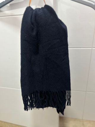 Bufanda de hombre azul marina