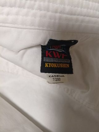 Karategui Kyokushin KWF Blanco Talla Única