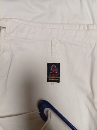 Karategui Kyokushin KWF Blanco Talla Única