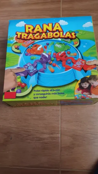 Juego Rana Tragabolas infantil