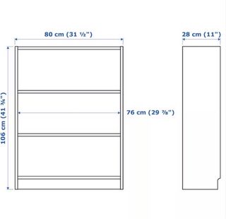 Librería Billy Ikea Madera Clara