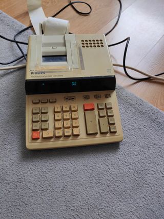 Calculadora Casio DR-420TER Euro & Tax y Philips