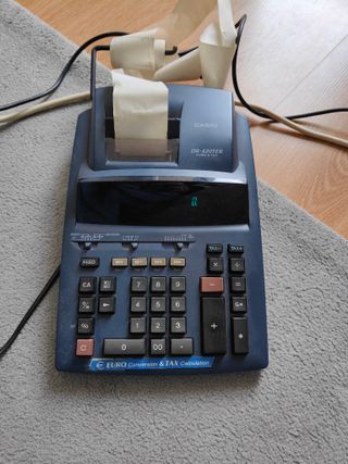 Calculadora Casio DR-420TER Euro & Tax y Philips