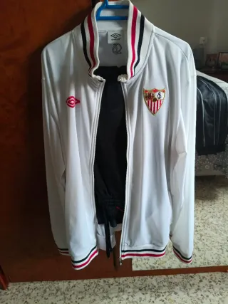 Chándal Umbro Blanco y Rojo
