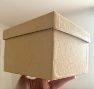 Scatola cartone per decoupage