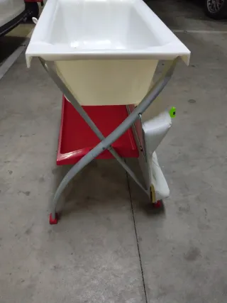 Bañera cambiador plegable para bebé