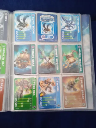 LEELote Cartas Skylanders y Pegatinas Wii Xbox one