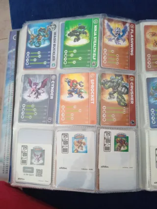 LEELote Cartas Skylanders y Pegatinas Wii Xbox one