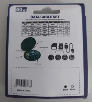 Kit Cables Conexión USB C, Lightning, Micro USB