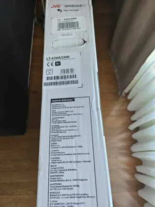 Televisor JVC 43 Android TV Nuevo