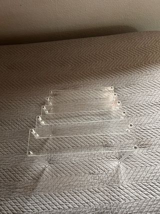 Expositor Escalera Acrílico Transparente