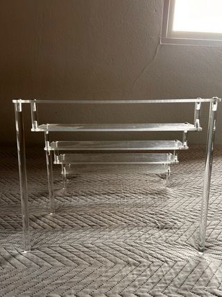 Expositor Escalera Acrílico Transparente