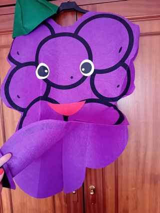 Disfraz Racimo Uvas Talla S