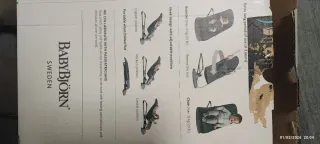 Hamaca bebé Babybjörn gris