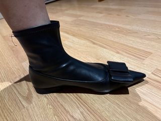 Botines ZARA negros talla 38