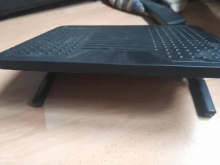 Reposapiés Ajustable Negro