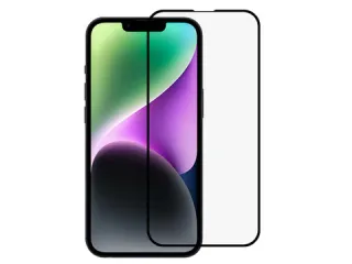 Película Vidro iPhone 13/13 Pro/14 Preto