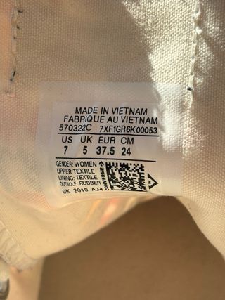 Converse All Star Move My Story Talla 37.5