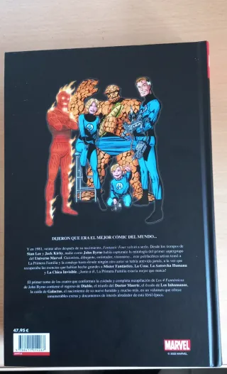 Marvel héroes 59 los 4 fantásticos de john byrne 1